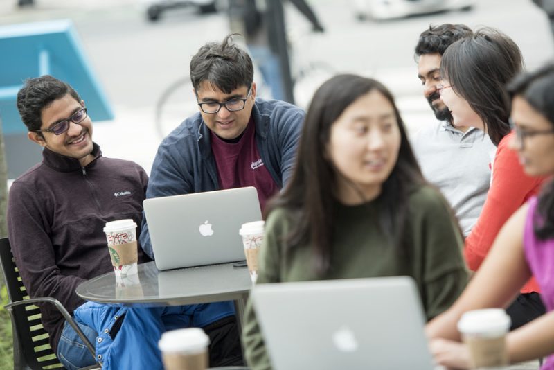 students sitting at computers